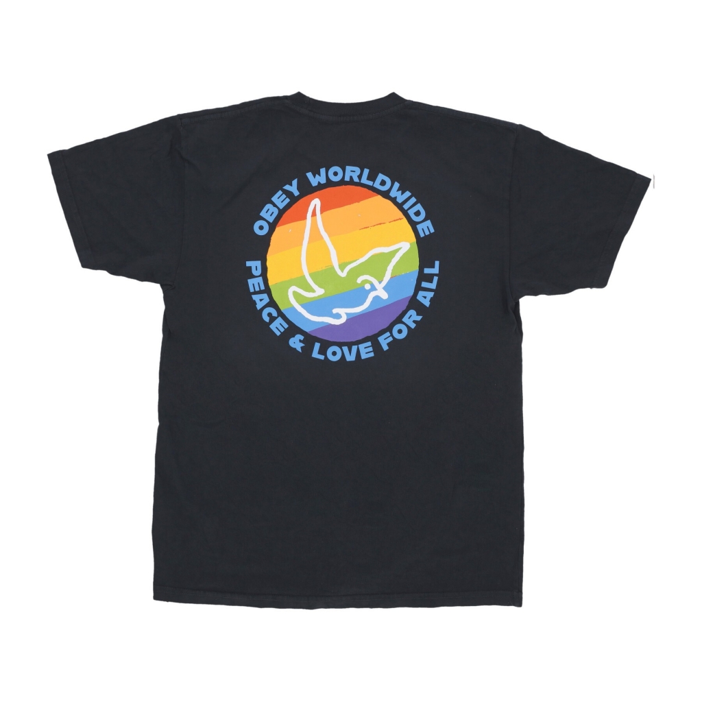 maglietta uomo peace love pigment classic tee PIGMENT VINTAGE BLACK