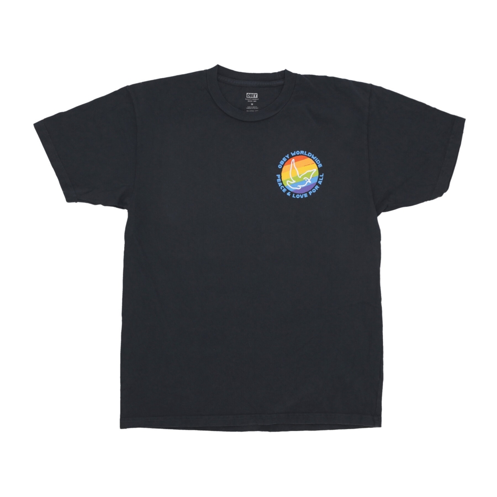 maglietta uomo peace love pigment classic tee PIGMENT VINTAGE BLACK