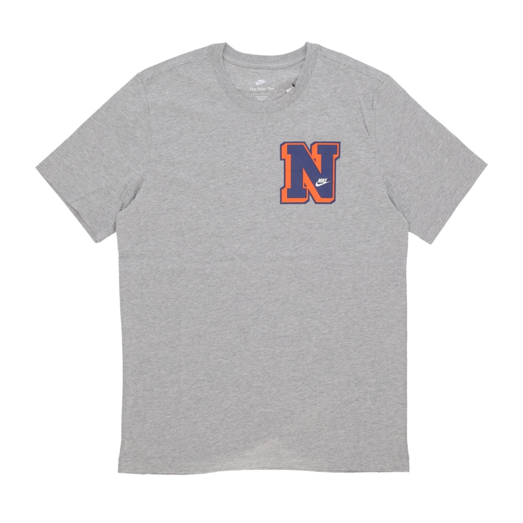 maglietta uomo sportswear club tee DK GREY HEATHER