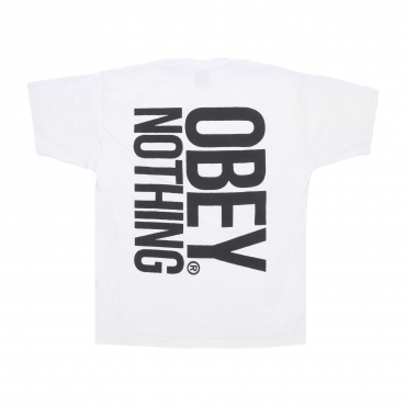 maglietta uomo nothing heavyweight classic box tee WHITE