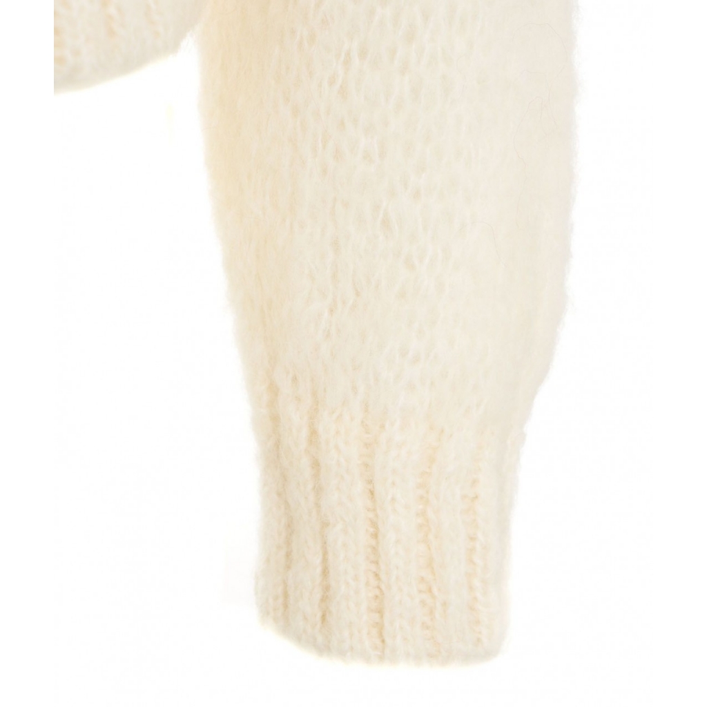 Maglione in Alpaca Leonnie bianco