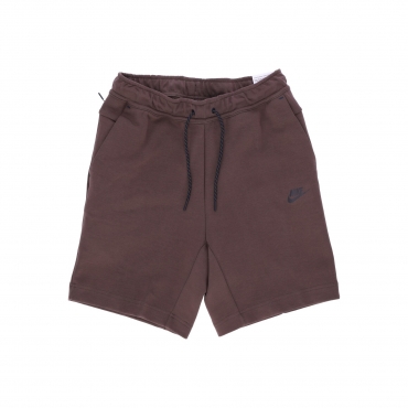 pantalone corto tuta uomo sportswear tech fleece short BAROQUE BROWN/BAROQUE BROWN/BLACK