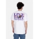 maglione uomo live fast tee WHITE