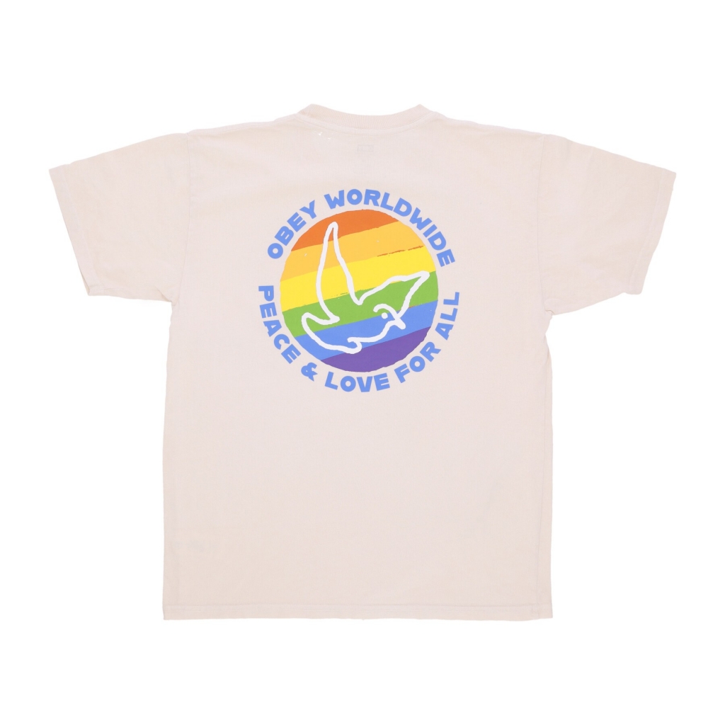 maglietta uomo peace love pigment classic tee PIGMENT SAGO