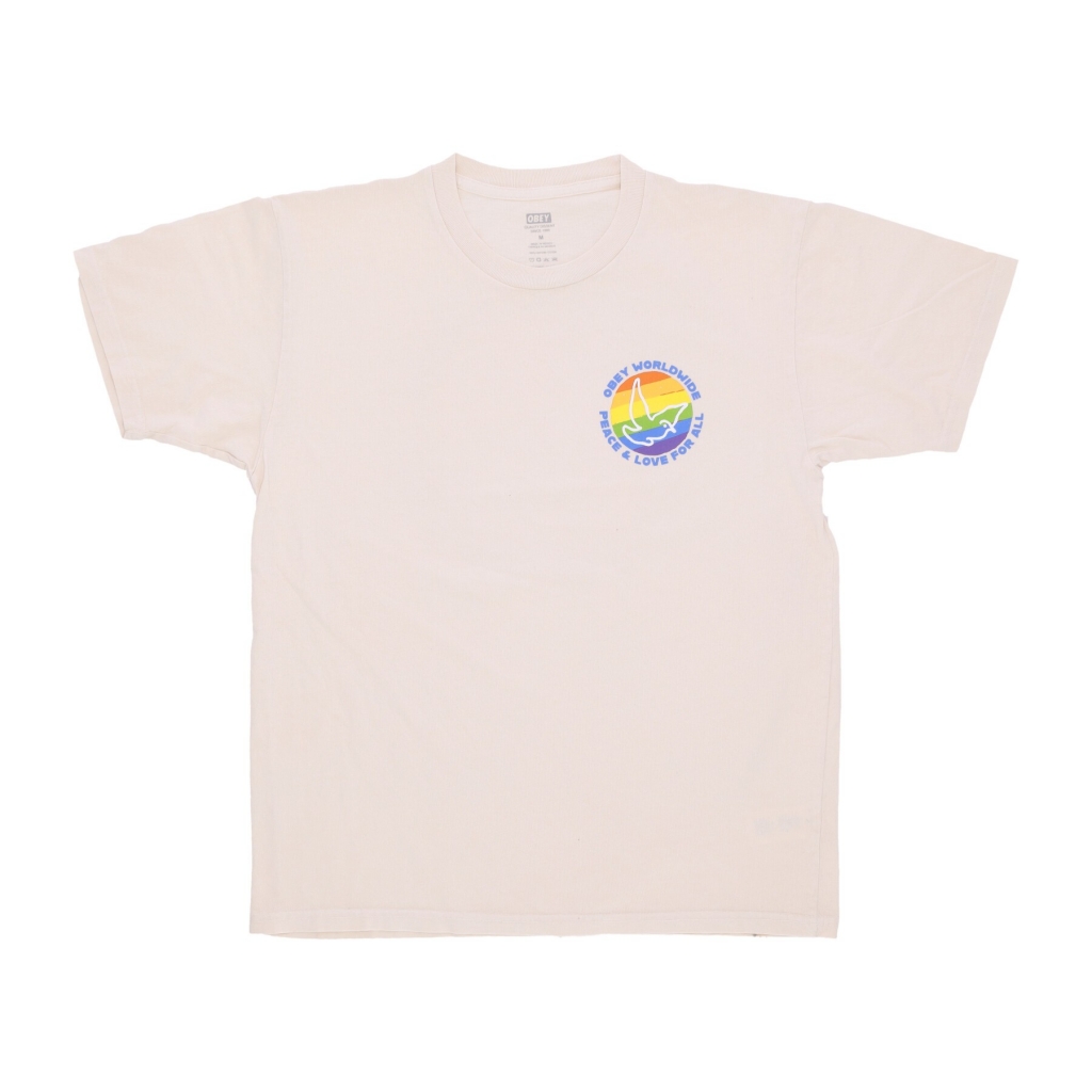 maglietta uomo peace love pigment classic tee PIGMENT SAGO