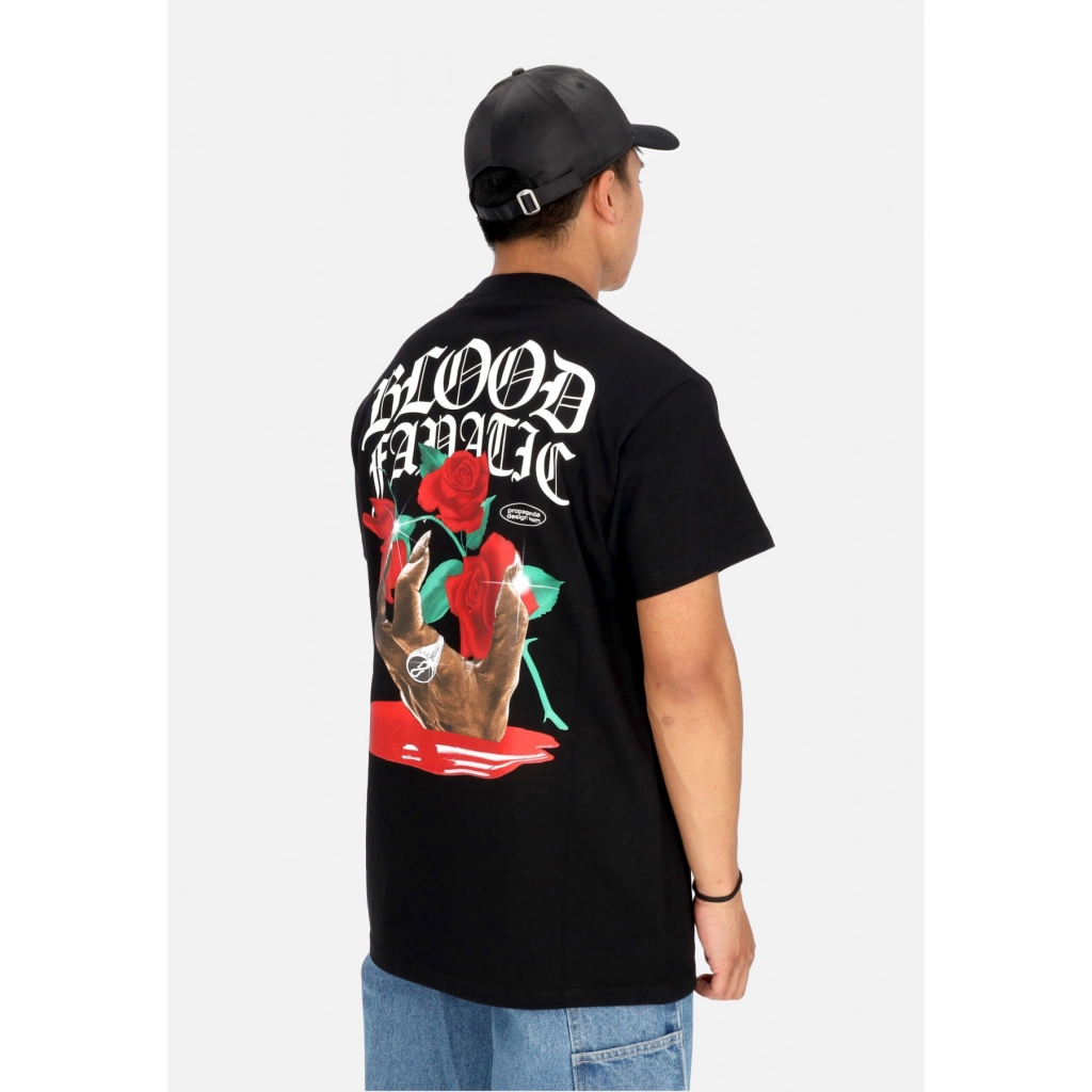 maglietta uomo grasp tee BLACK