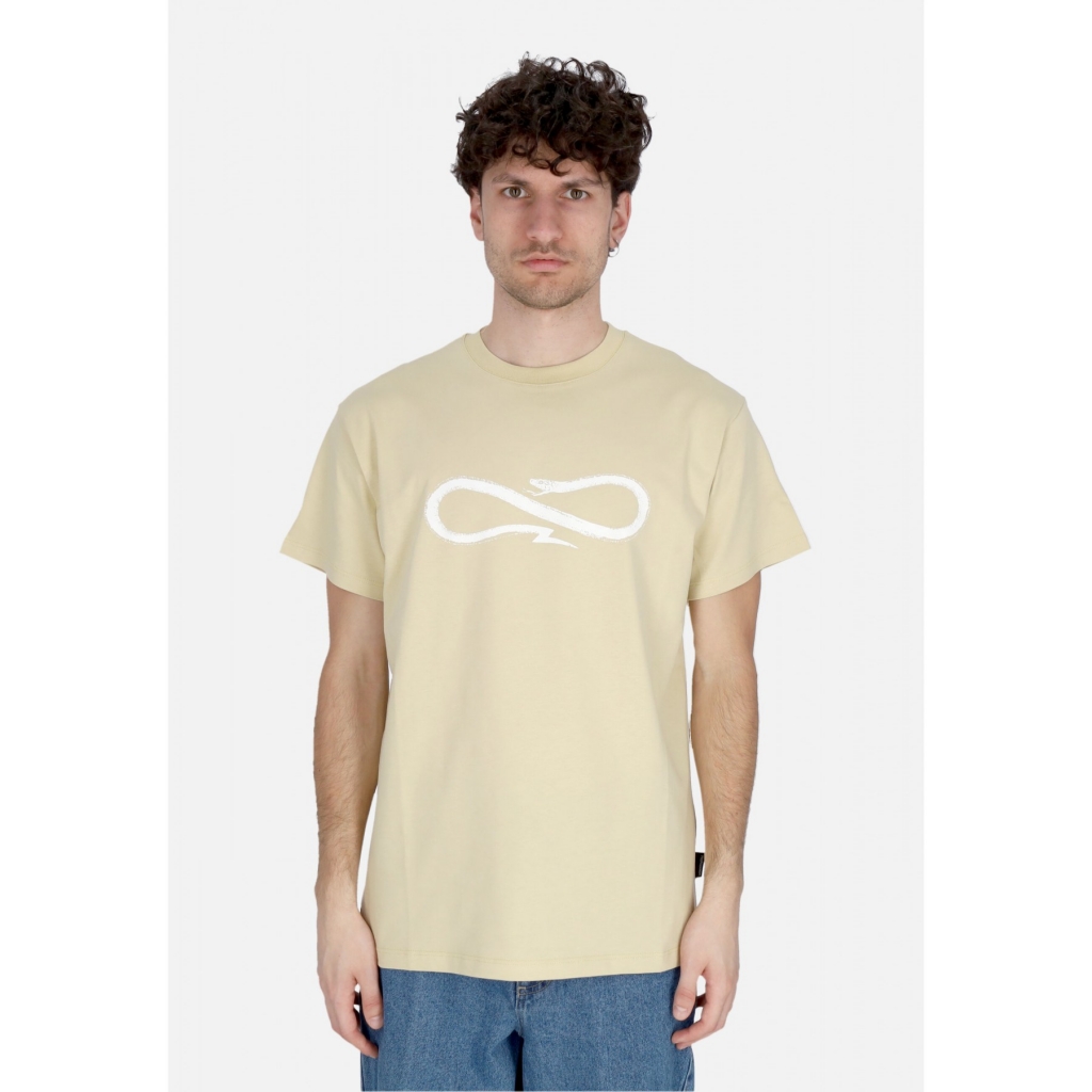 maglietta uomo logo classic tee GRAVEL
