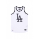 canotta tipo basket uomo mlb imprint tank new city losdod WHITE WASH