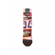 calza media uomo wonka bars BROWN