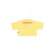 maglietta corta donna w logo crop top tee AURORA