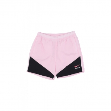 pantaloncino uomo air woven track short PINK FOAM/BLACK