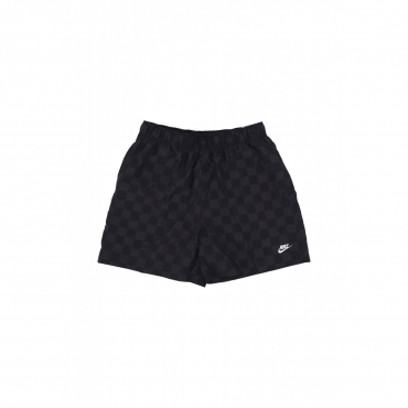 pantaloncino uomo club checkers flow short BLACK/WHITE