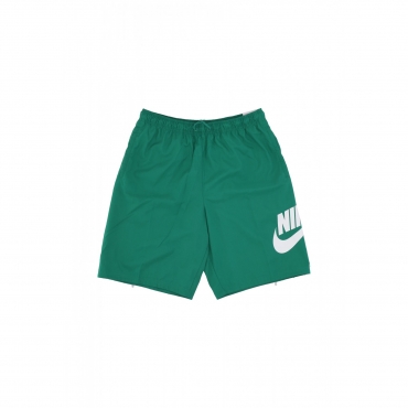 pantalone corto uomo club woven short MALACHITE/WHITE