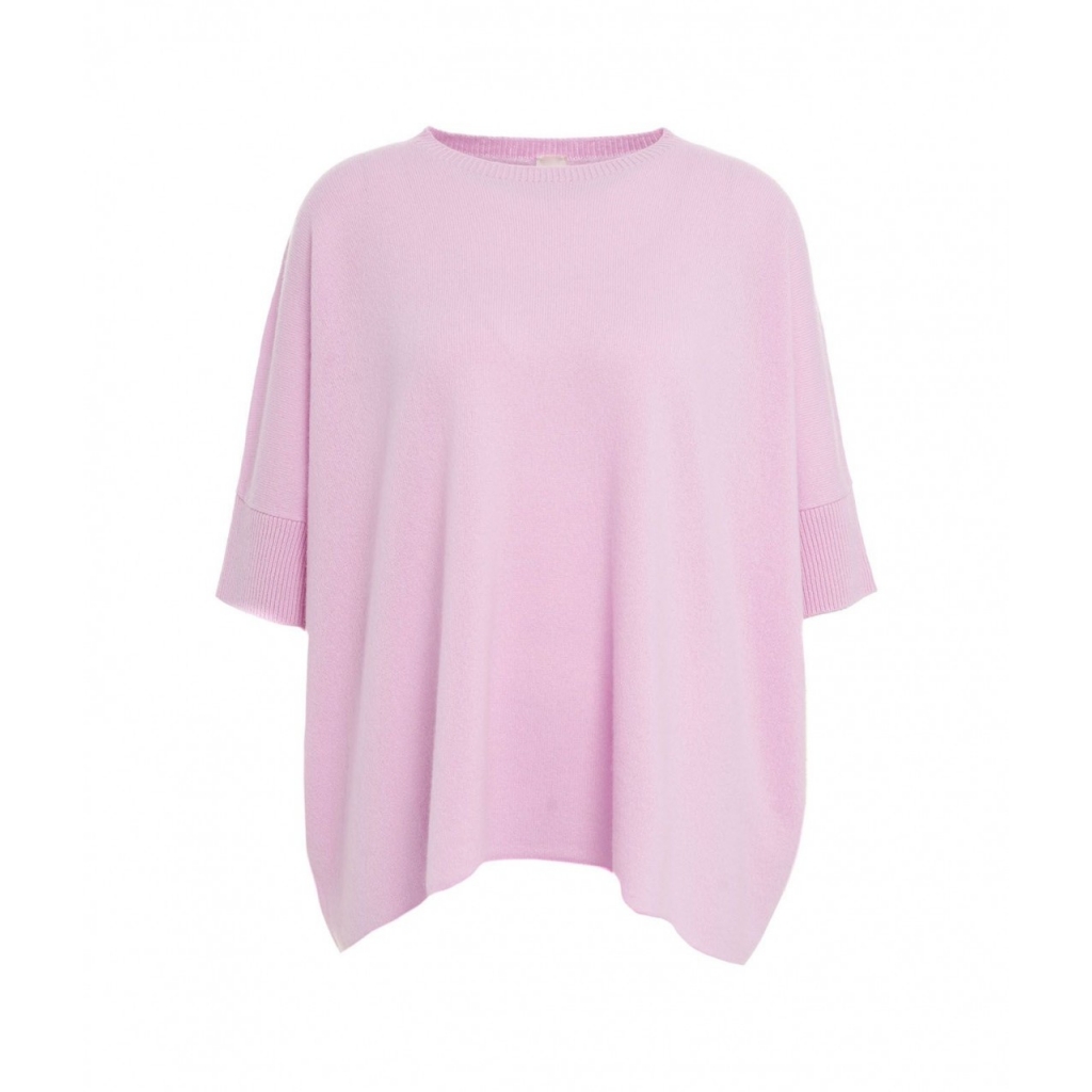 Maglione in cachemire rosa antico