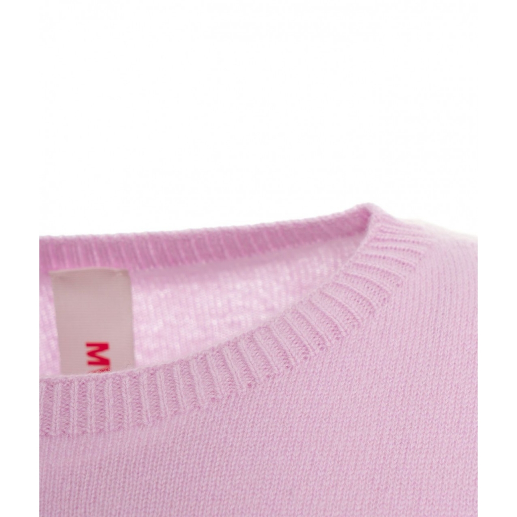 Maglione in cachemire rosa antico