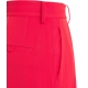 Pantaloni a vita alta rosso