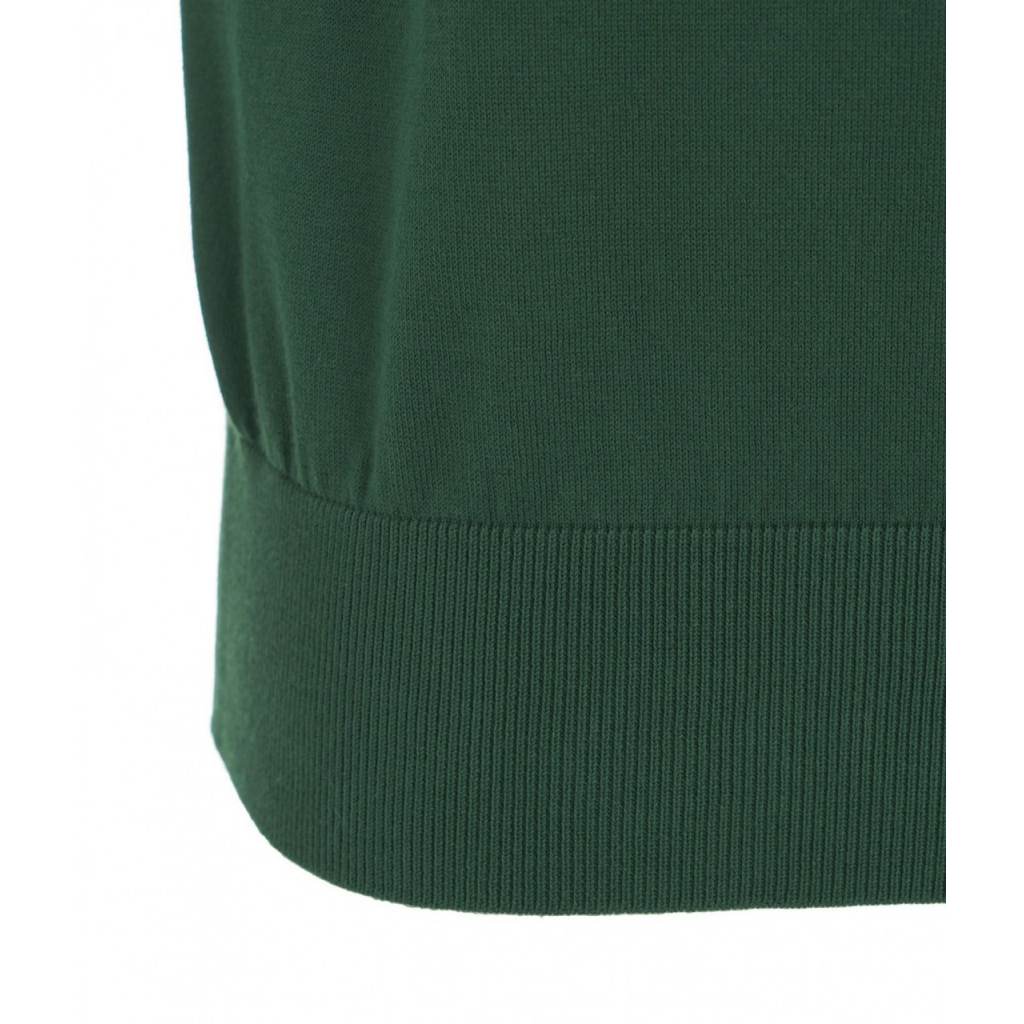 Polo in maglia verde