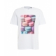 T-Shirt Macaron bianco
