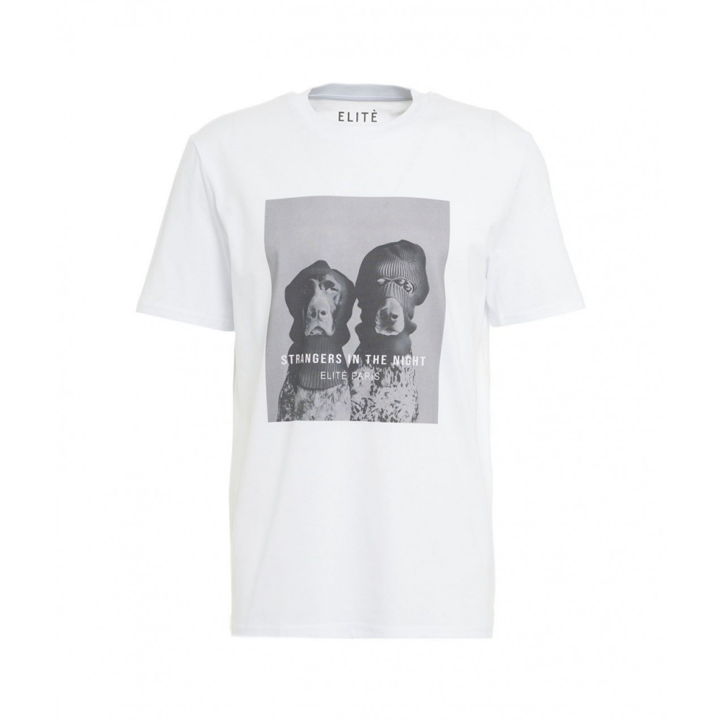 T-shirt Stranger bianco