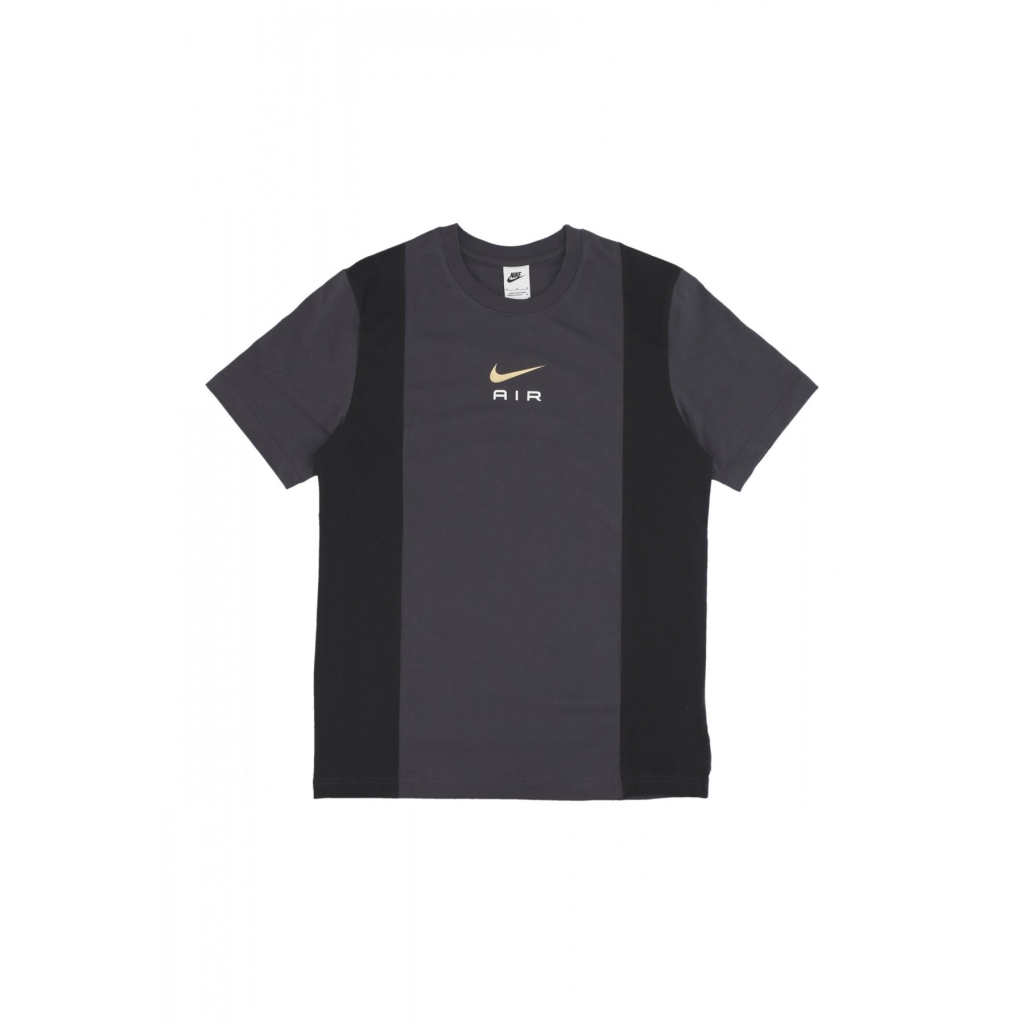 maglietta uomo sportswear air top DK SMOKE GREY/BLACK
