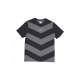 maglietta uomo sportswear all over print air tee DK SMOKE GREY