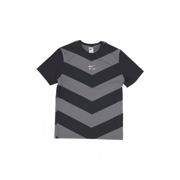 maglietta uomo sportswear all over print air tee DK SMOKE GREY