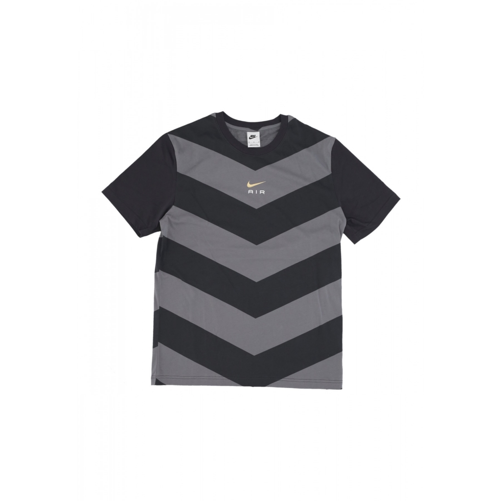 maglietta uomo sportswear all over print air tee DK SMOKE GREY