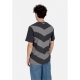 maglietta uomo sportswear all over print air tee DK SMOKE GREY