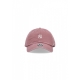 cappellino visiera curva uomo mlb clean up neyyan MAUVE/WHITE