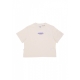 maglietta donna w velvet tee PARCHMENT