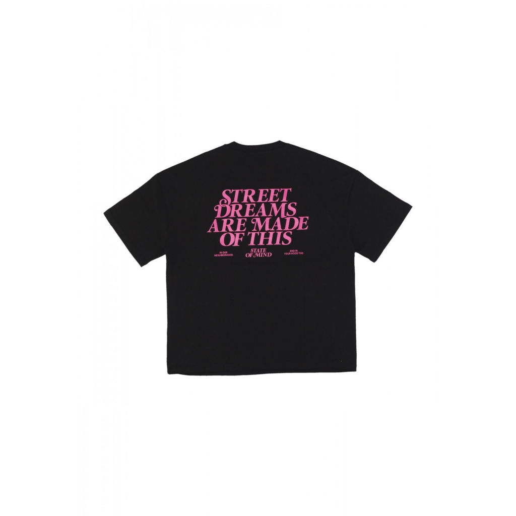 maglietta uomo street dreams tee BLACK