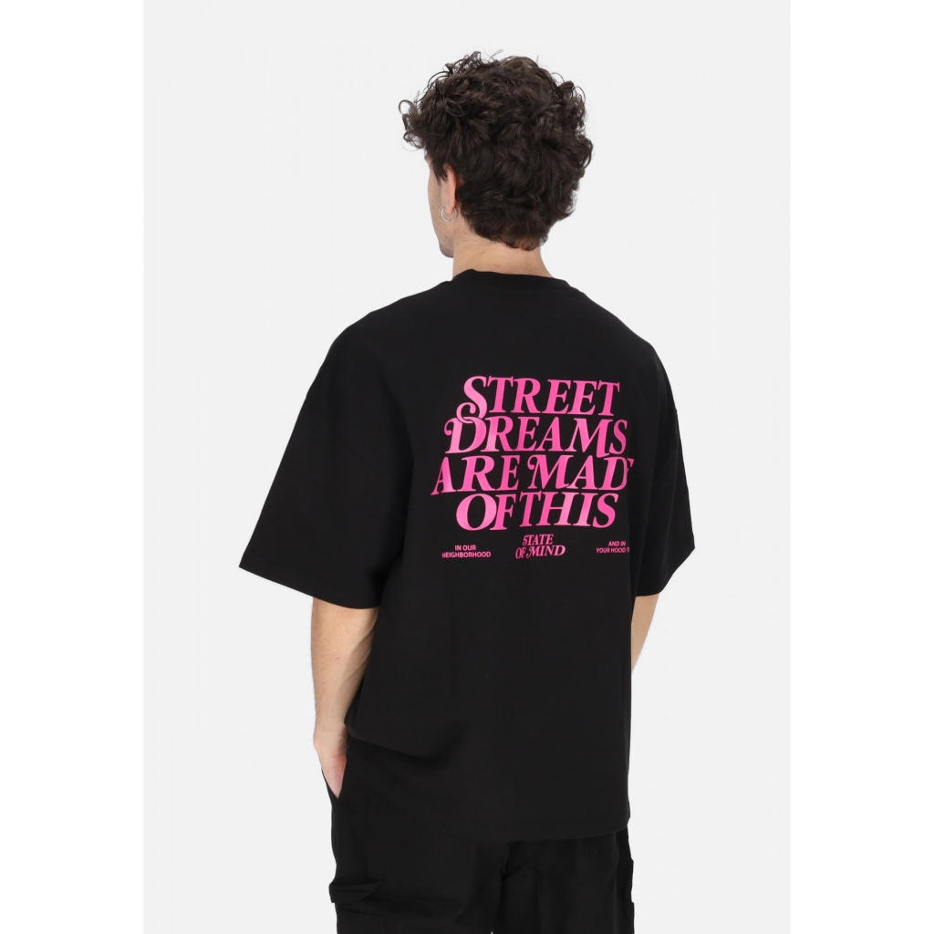 maglietta uomo street dreams tee BLACK