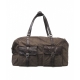 Borsa da viaggio in tela grigio