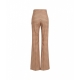 Pantalone a palazzo in crpe Cammello