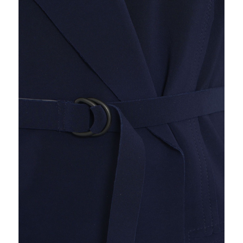 Giacca a doppiopetto blu scuro
