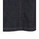 Gonna svasata in denim blu
