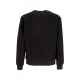 felpa girocollo uomo college crewneck BLACK