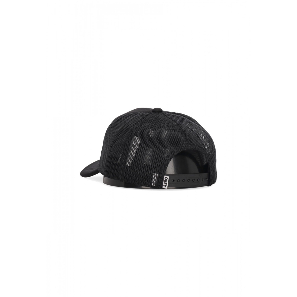 cappellino visiera curva uomo academy trucker BLACK
