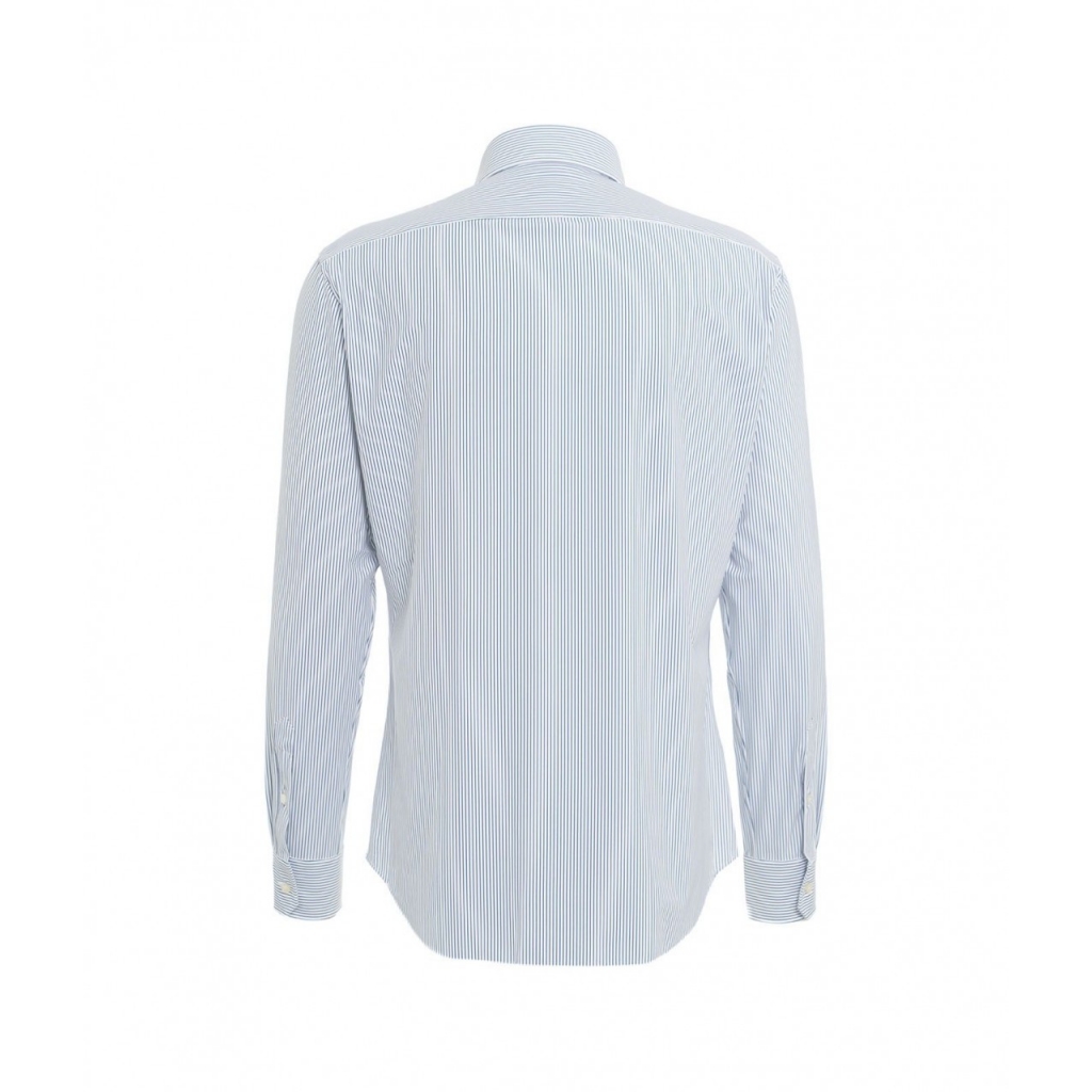 Camicia tailor in tessuto active blu
