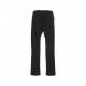 Pantaloni utility di velluto a coste nero