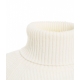 Maglione a coste bianco