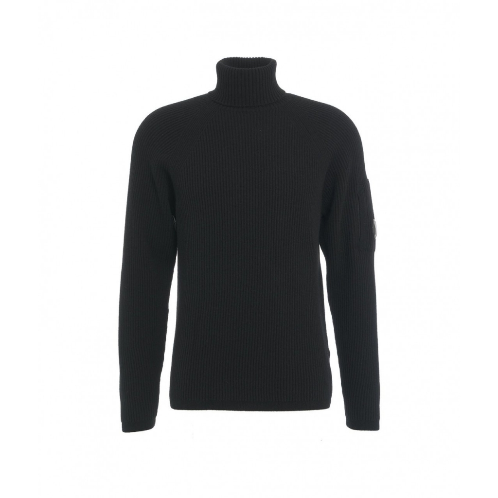 Maglione a coste nero