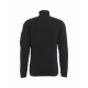 Maglione a coste nero