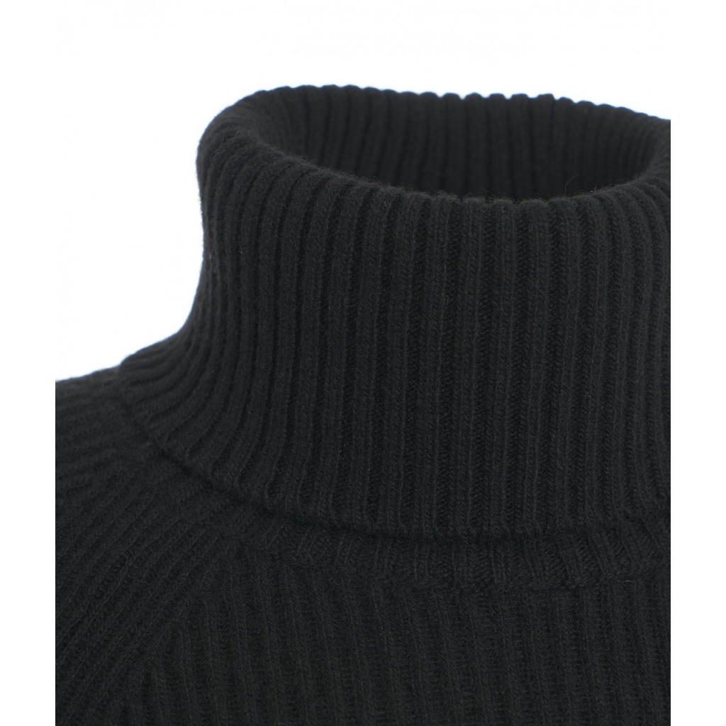 Maglione a coste nero