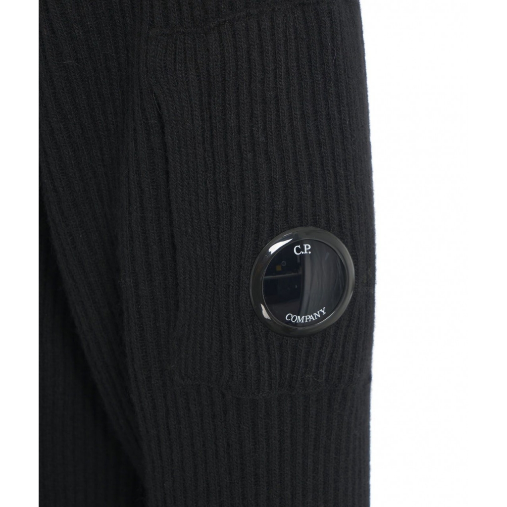 Maglione a coste nero
