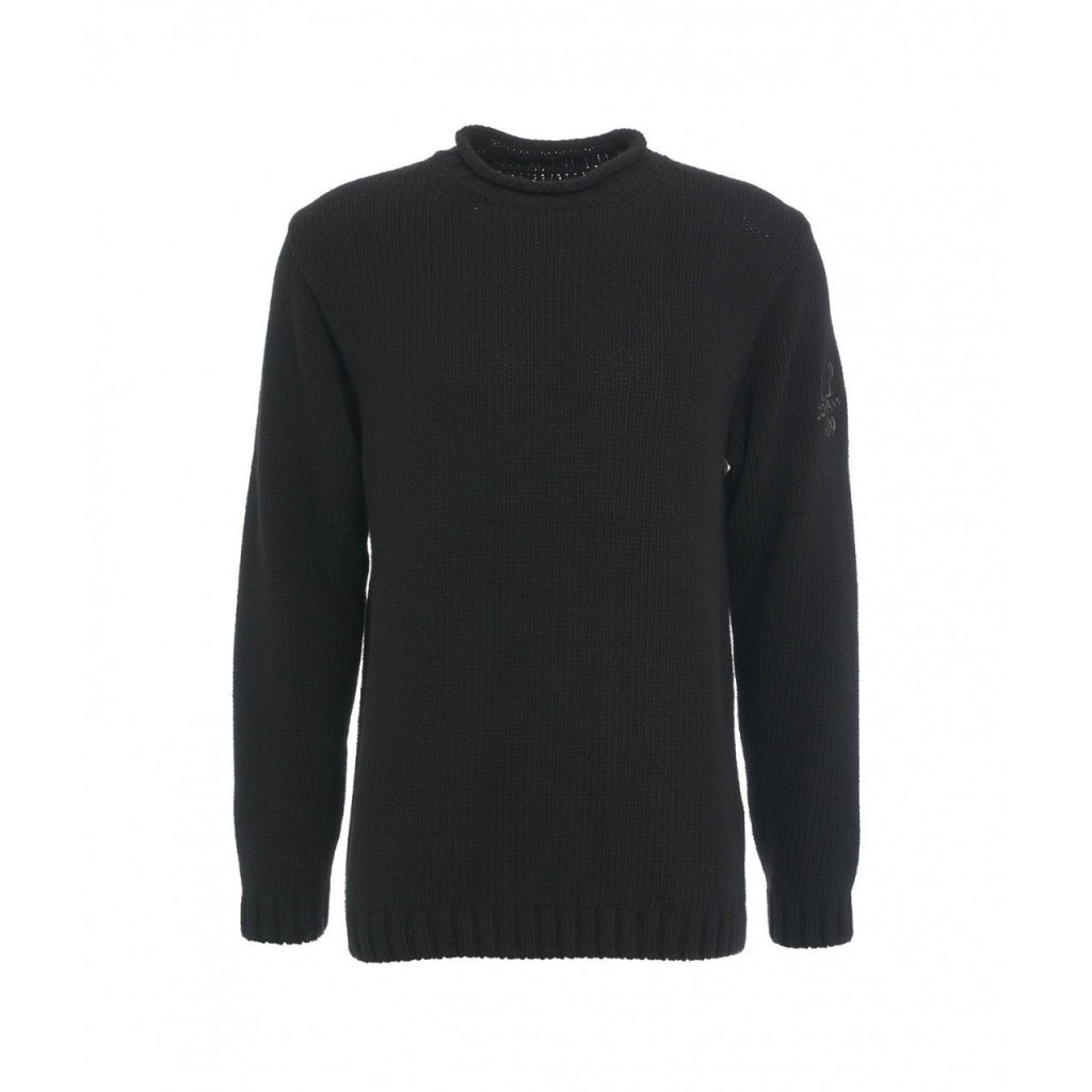 Maglione in lana nero