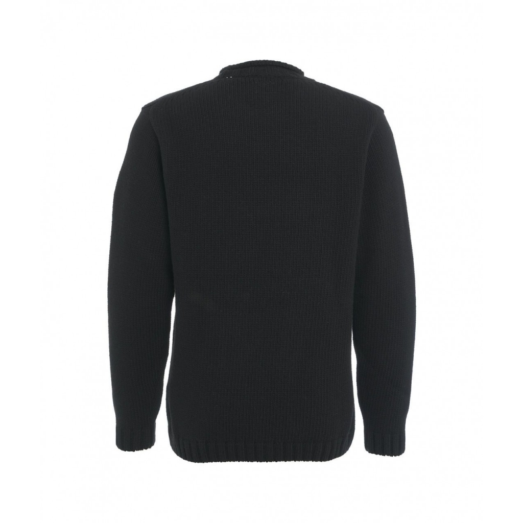 Maglione in lana nero
