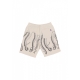 pantalone corto tuta uomo outline sweatshorts BLACK/DUSTYWHITE