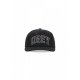 cappellino visiera curva uomo academy 6panel classic snapback BLACK