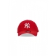 cappellino visiera curva uomo mlb core classic 920 neyyan SCARLET/WHITE